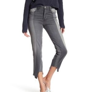 Frame Denim Nouveau Le Mix Gris Raw Hem Jeans 26